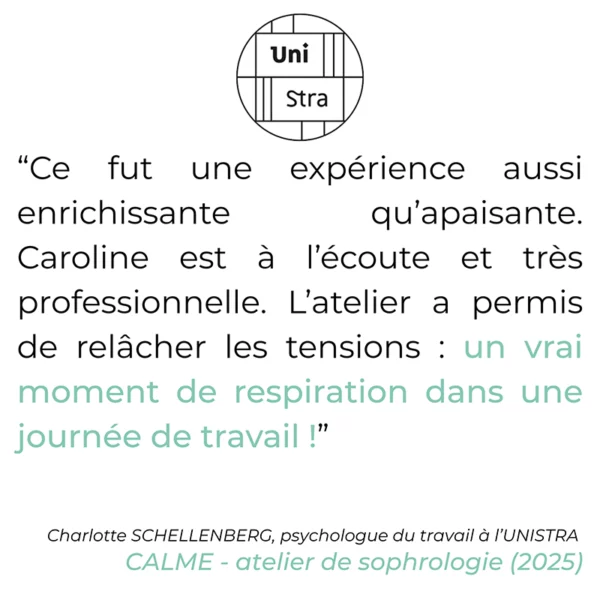 Témoignage UNISTRA 2025