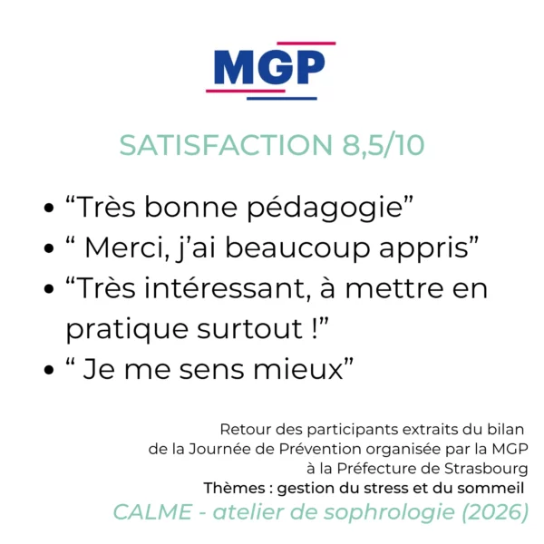 Temoignage journee prevention entreprise